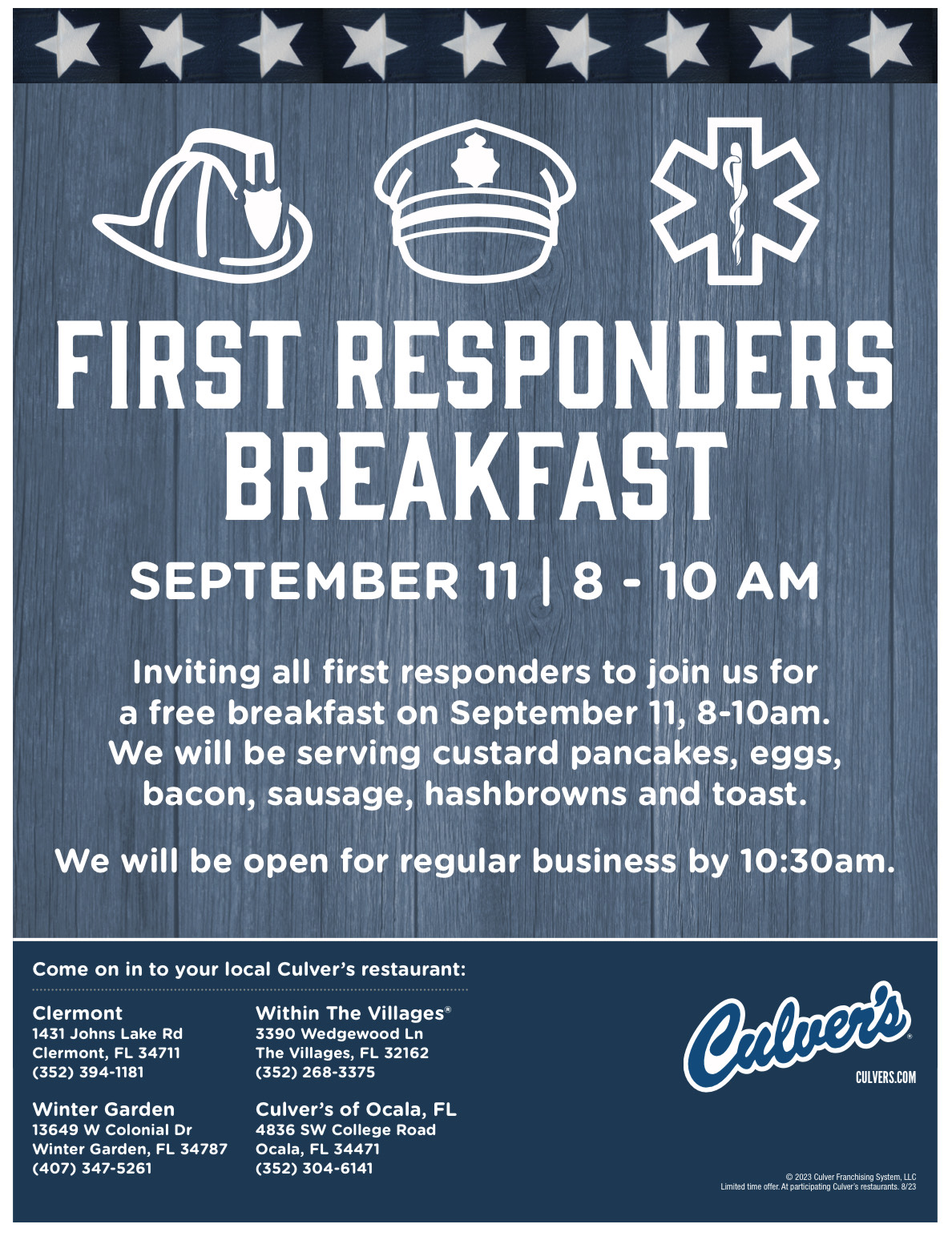 What Time Does Culver'S Start Serving Breakfast?  