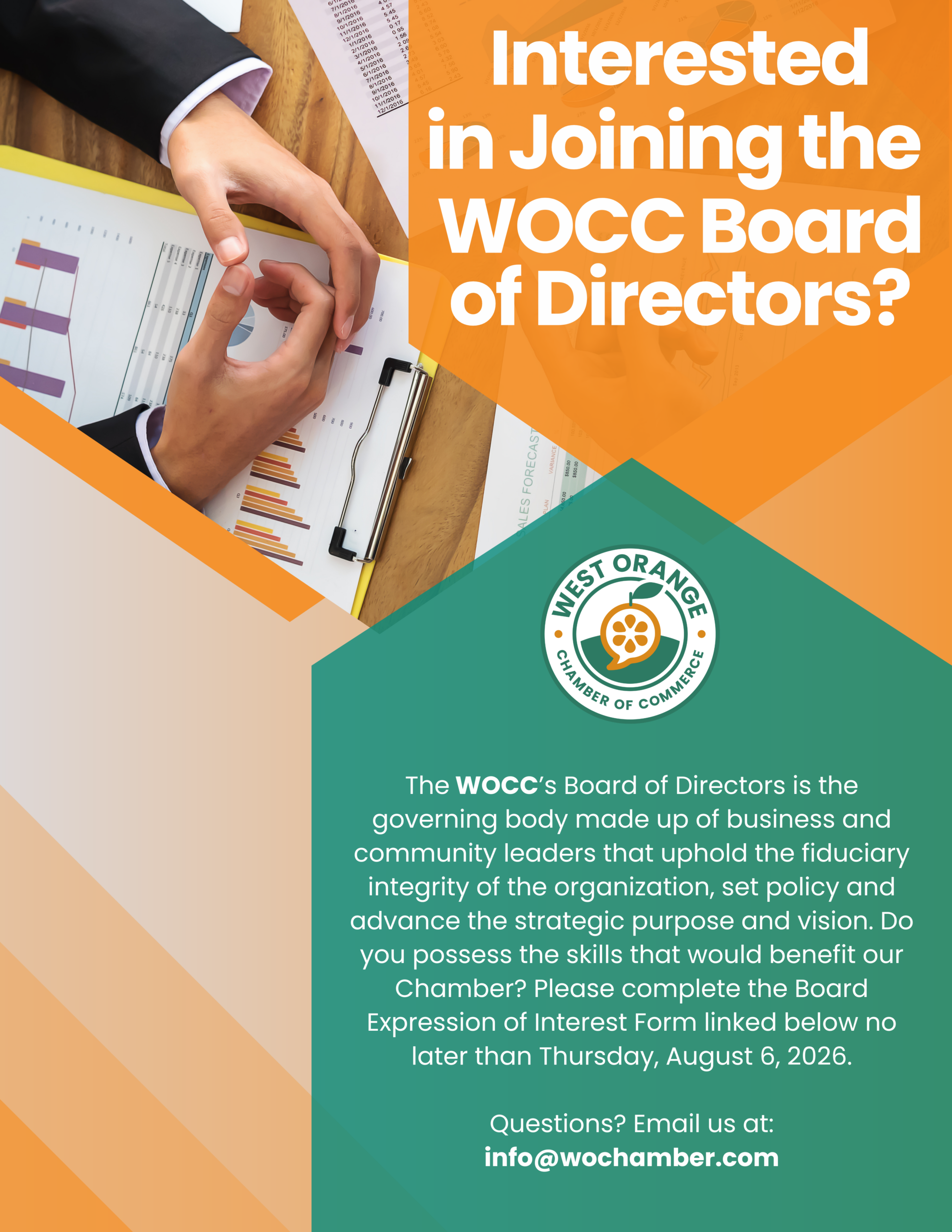 Applications Now Being Accepted for the 2027 WOCC Board of Directors
